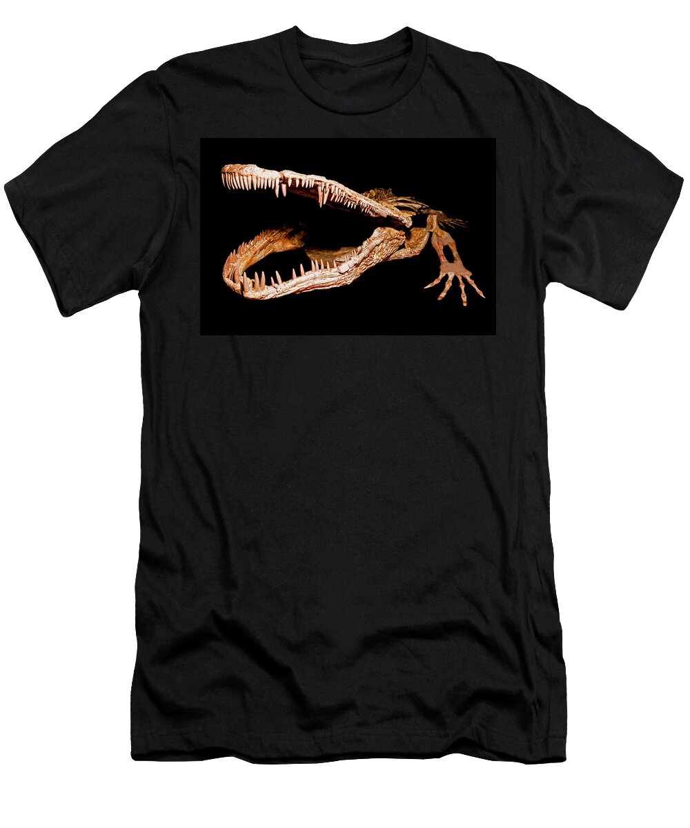 Amphibian T-Shirt featuring the photograph Labyrinthodont by Millard H. Sharp