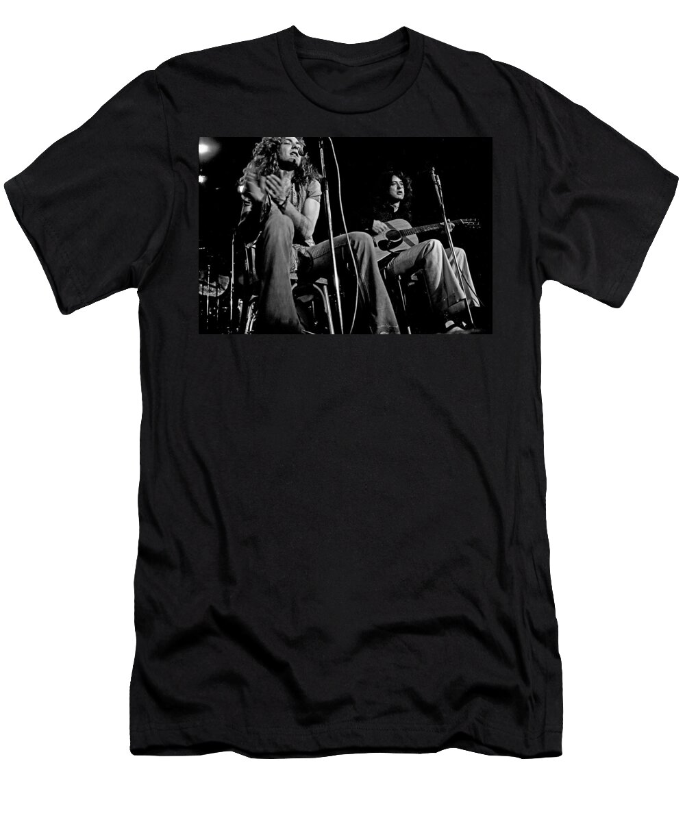 Led Zeppelin T-Shirt featuring the photograph Led Zeppelin by Georgia Fowler