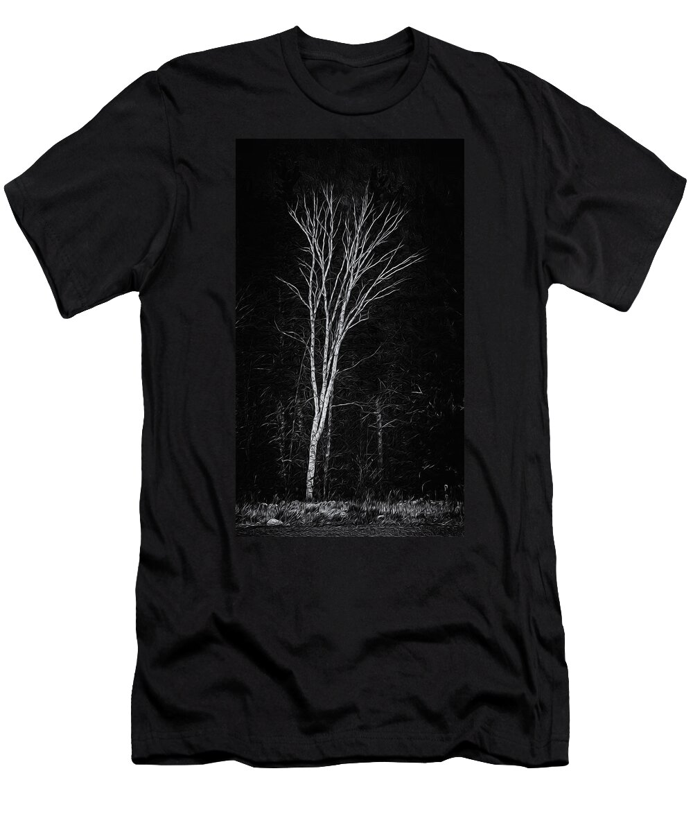 2013 T-Shirt featuring the photograph Life's A Birch No.2 by Mark Myhaver