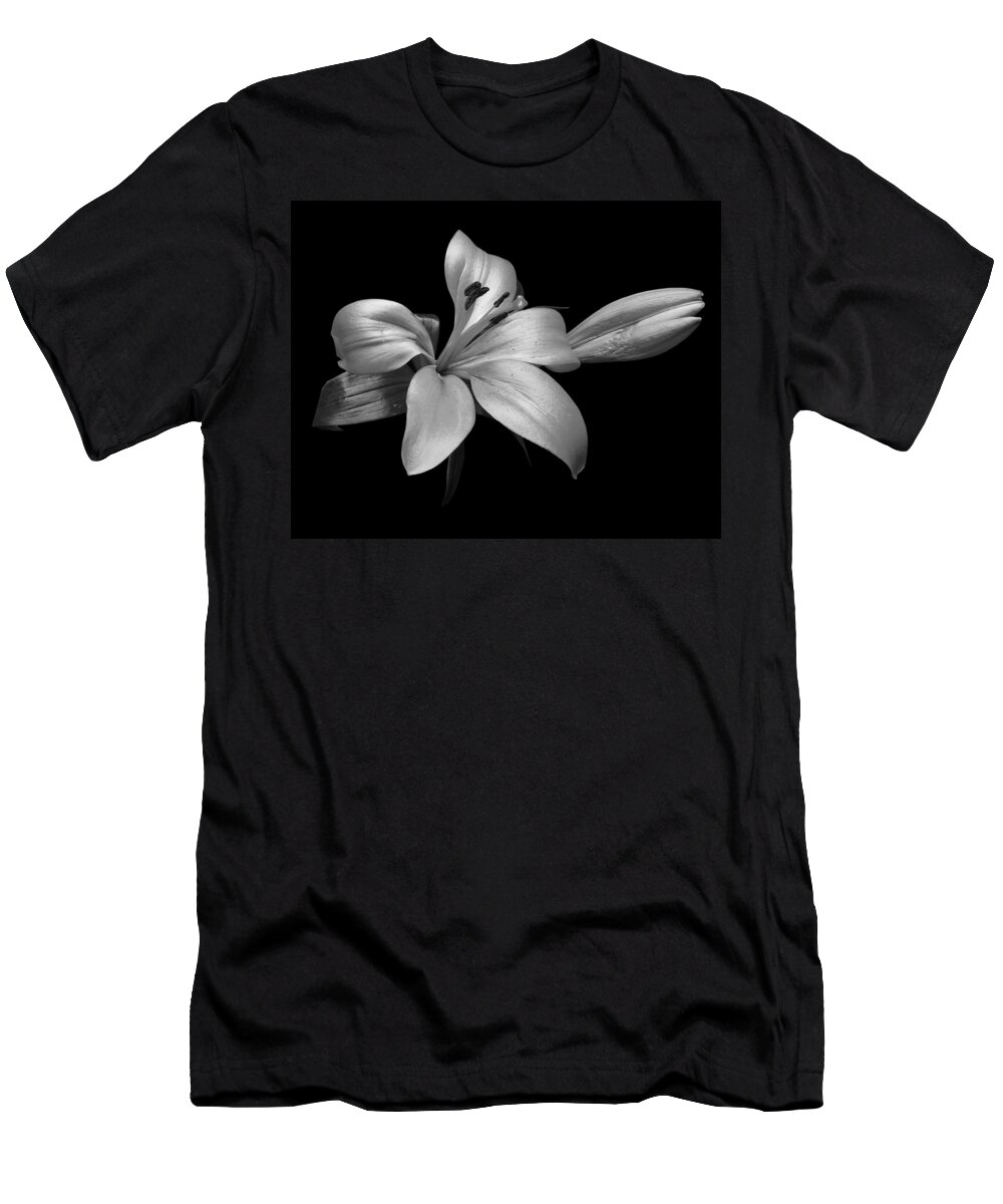 Flowers T-Shirt featuring the photograph Lily I by Lily Malor