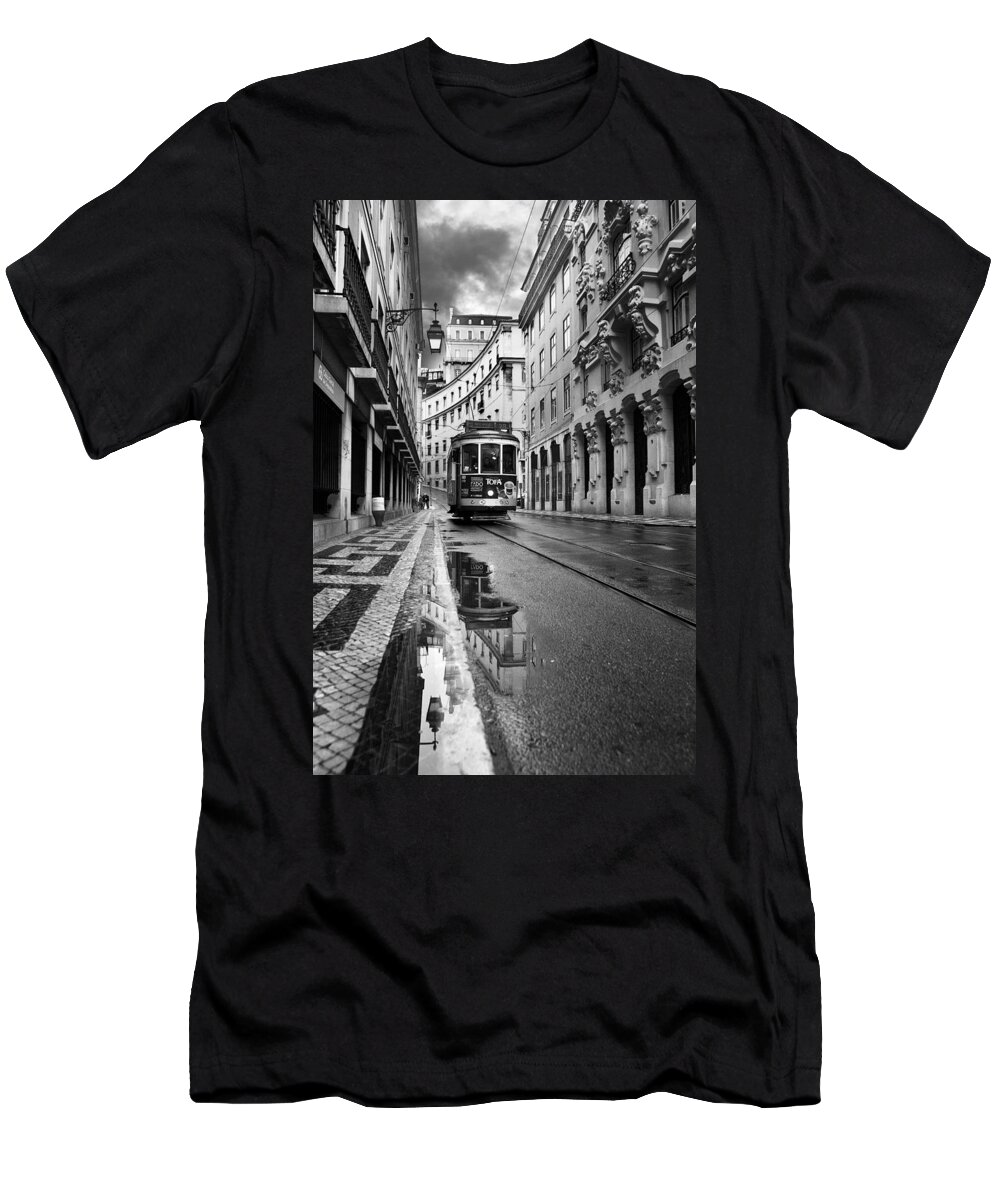 Lisbon T-Shirt featuring the photograph Lisbon by Jorge Maia