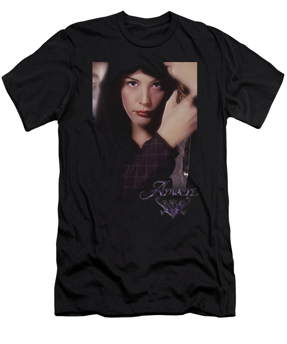  T-Shirt featuring the digital art Lor - Arwen by Brand A