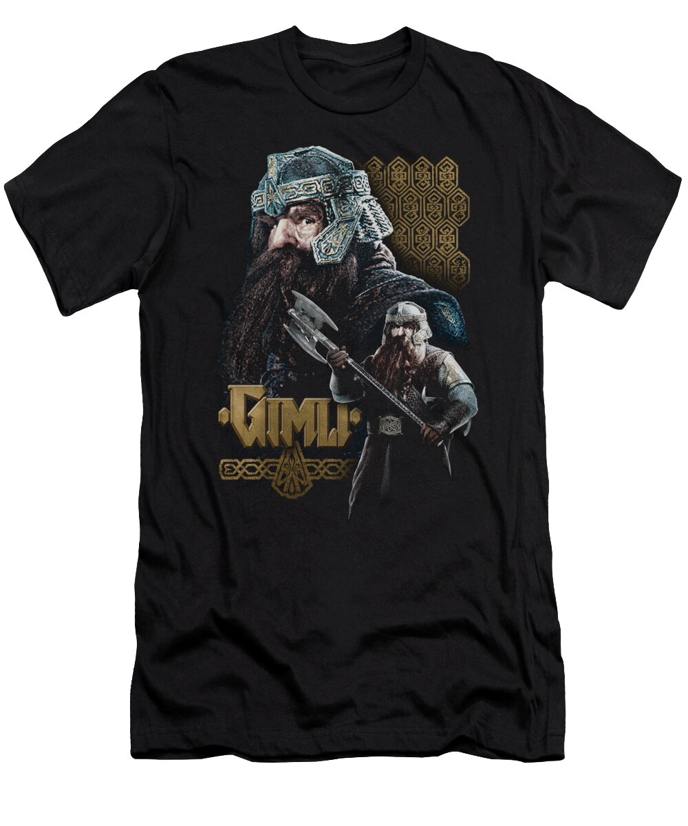  T-Shirt featuring the digital art Lor - Gimli by Brand A