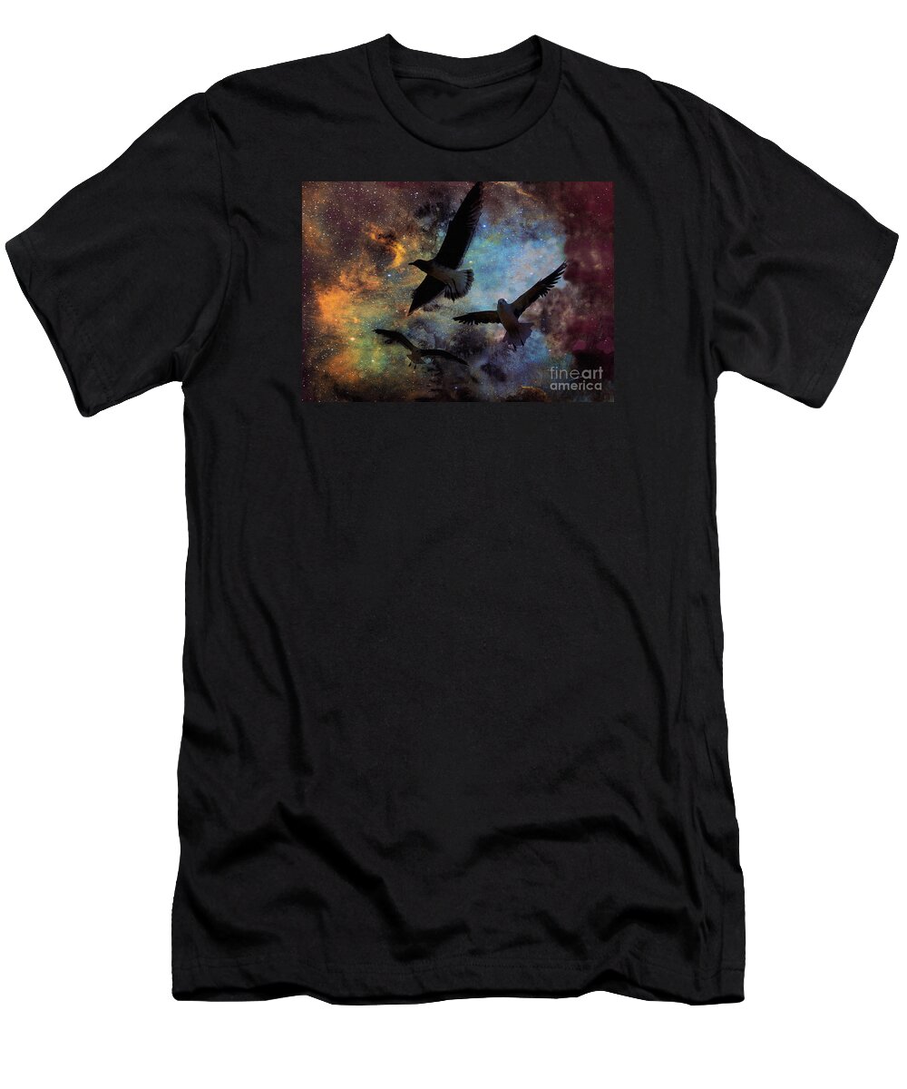 Fine Art Print T-Shirt featuring the photograph Lost in Space by Patricia Griffin Brett