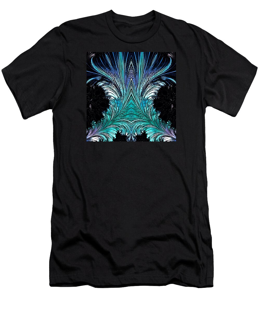 Frax T-Shirt featuring the digital art Magic Doors by Jeff Iverson