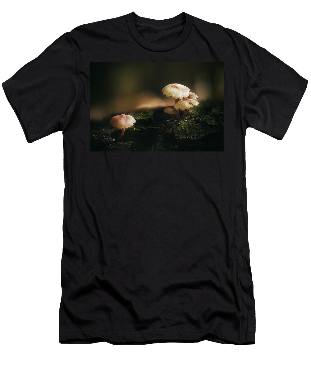 Mushroom T-Shirt featuring the photograph Magic Mushrooms by Scott Norris