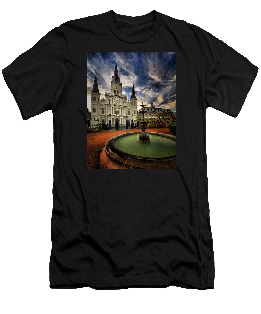 Architectural Art T-Shirt featuring the photograph Make A Wish by Robert McCubbin