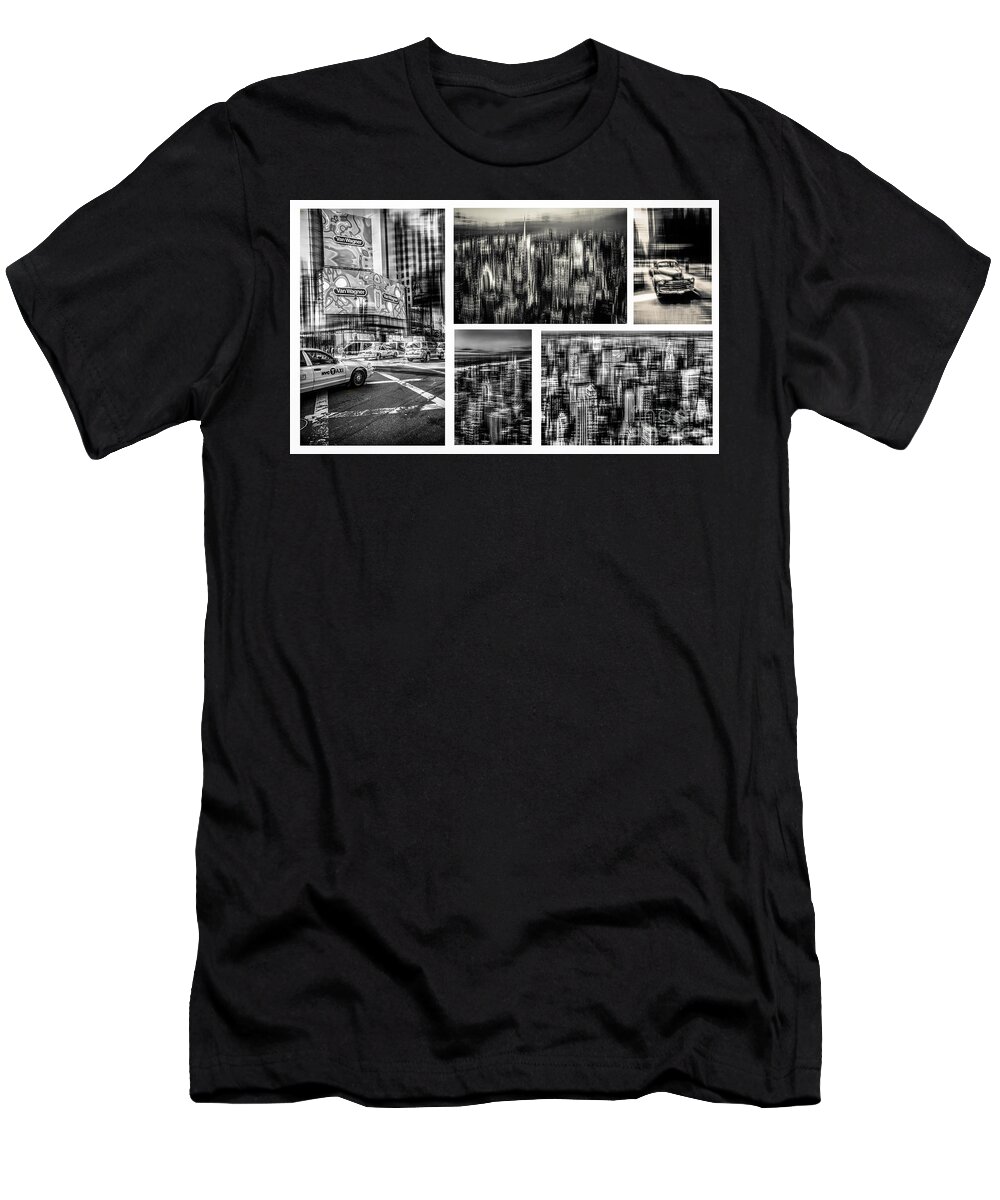 Nyc T-Shirt featuring the photograph Manhattan Collection I by Hannes Cmarits
