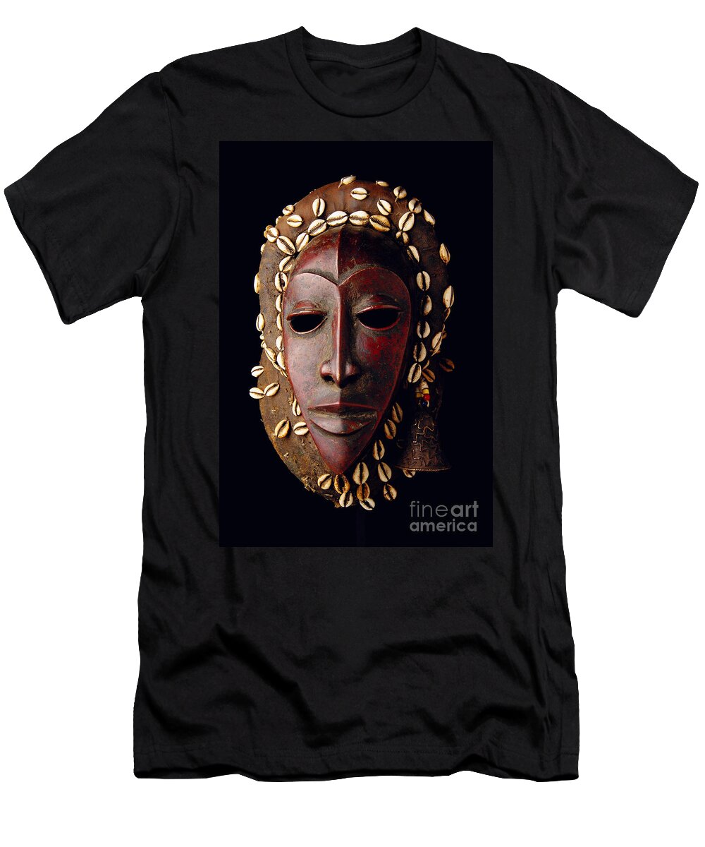 Art T-Shirt featuring the photograph Mask From Ivory Coast by Vanessa Vick