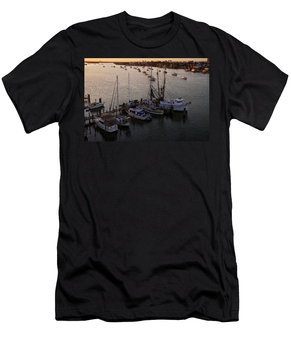 Fort Myers Beach T-Shirt featuring the photograph Matanzas Pass - Fort Myers Beach by Kim Hojnacki