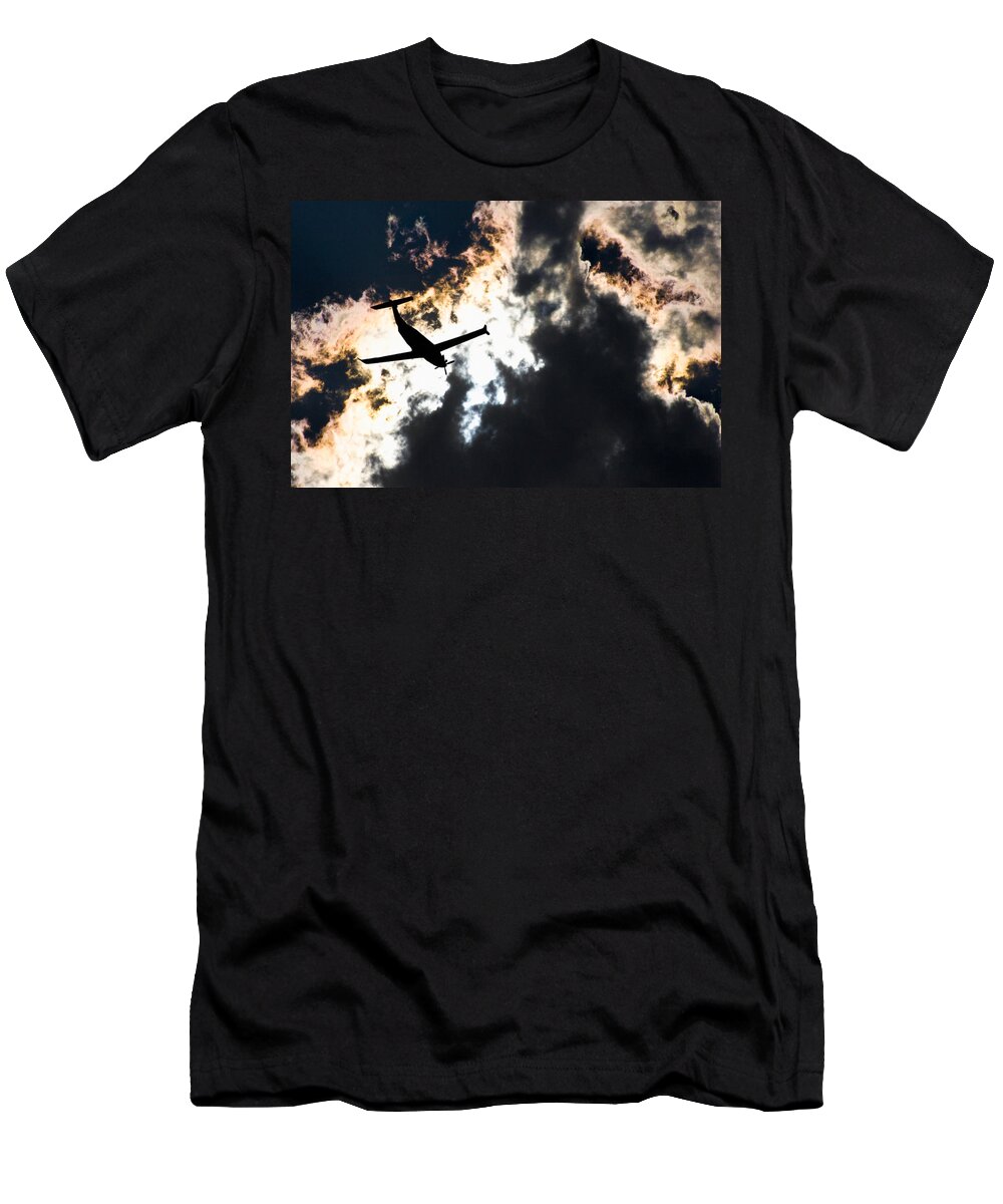 Aviation T-Shirt featuring the photograph Mercy One by Paul Job