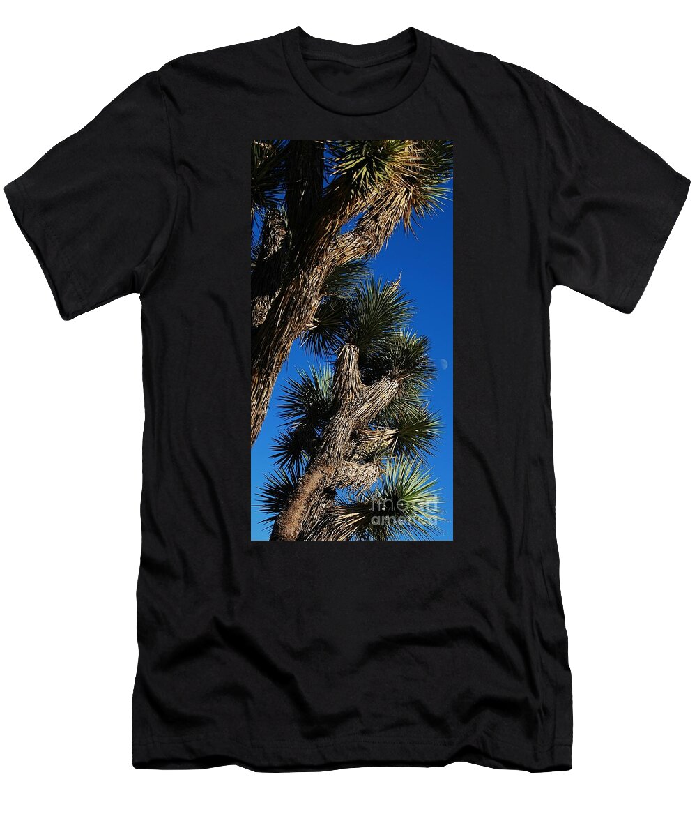 Desert Moon T-Shirt featuring the photograph MooN WaTcH by Angela J Wright