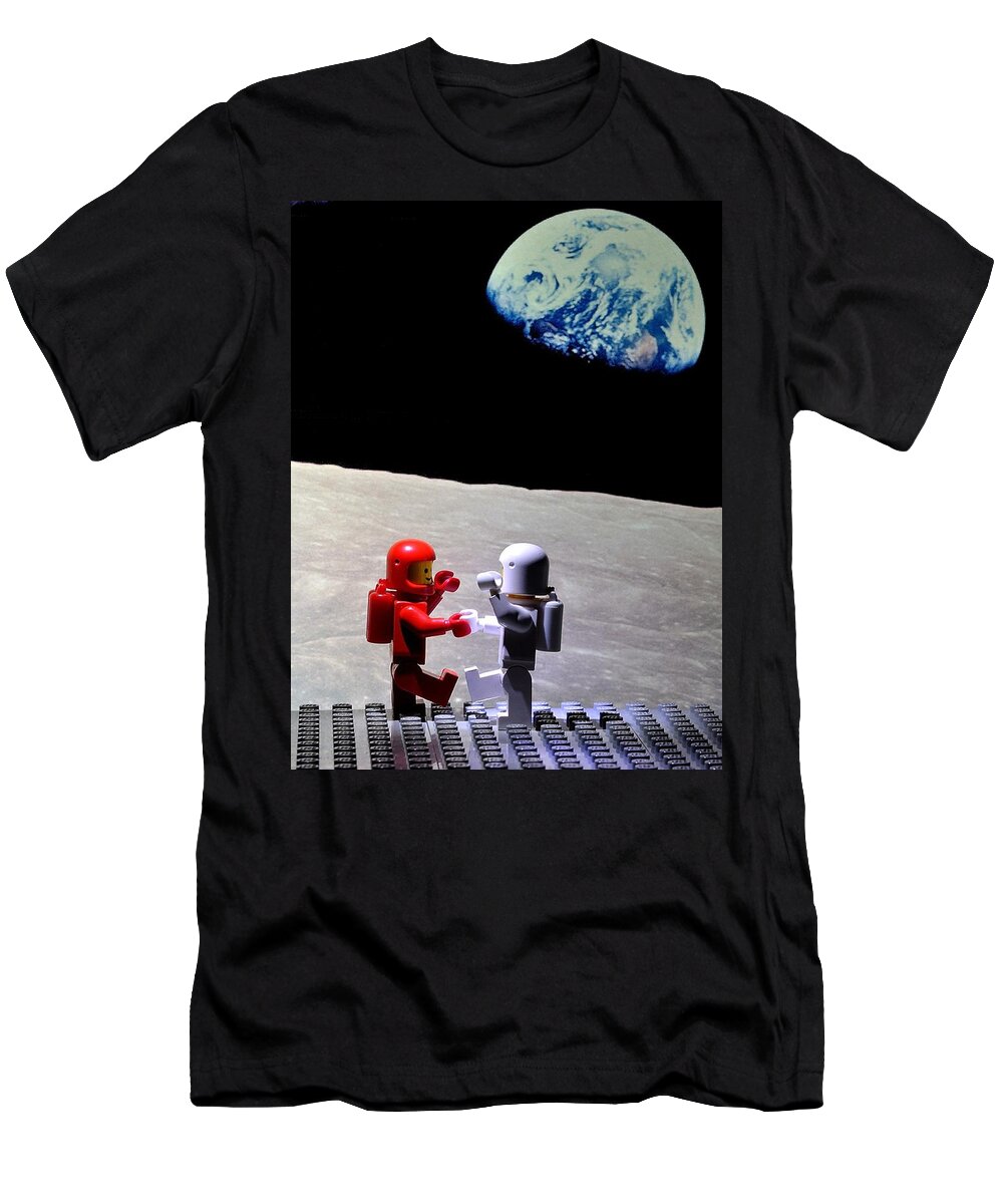 Lego T-Shirt featuring the photograph Moondance by Mark Fuller