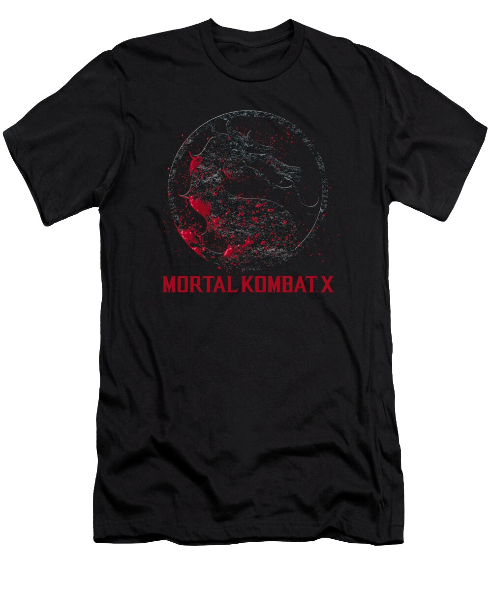  T-Shirt featuring the digital art Mortal Kombat X - Bloody Seal by Brand A