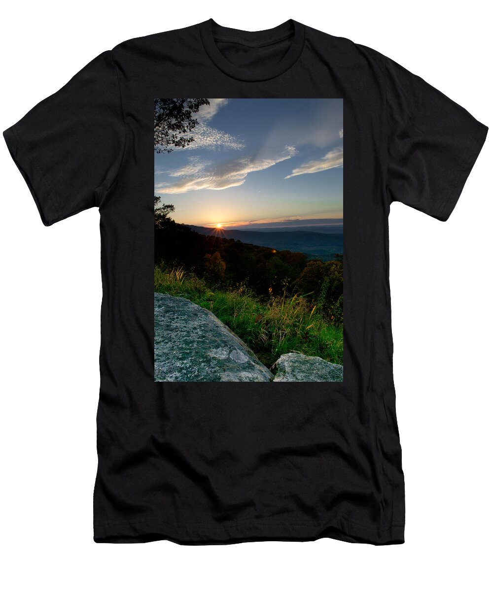Shenandoah T-Shirt featuring the photograph My Mountain Soul by Melanie Moraga