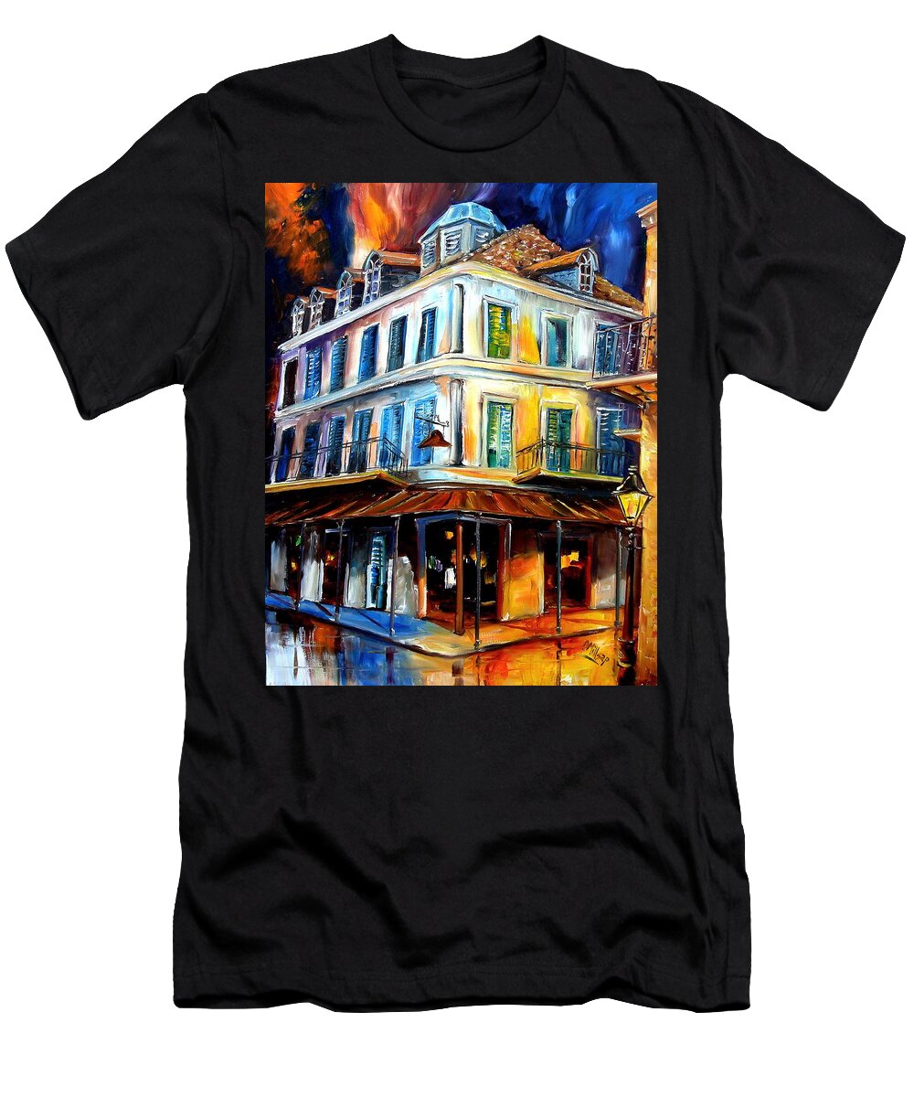 New Orleans T-Shirt featuring the painting Napoleon House by Diane Millsap