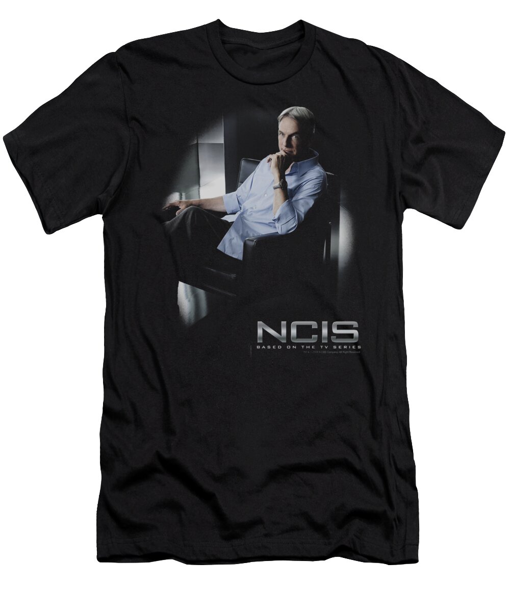 NCIS T-Shirt featuring the digital art Ncis - Gibbs Ponders by Brand A