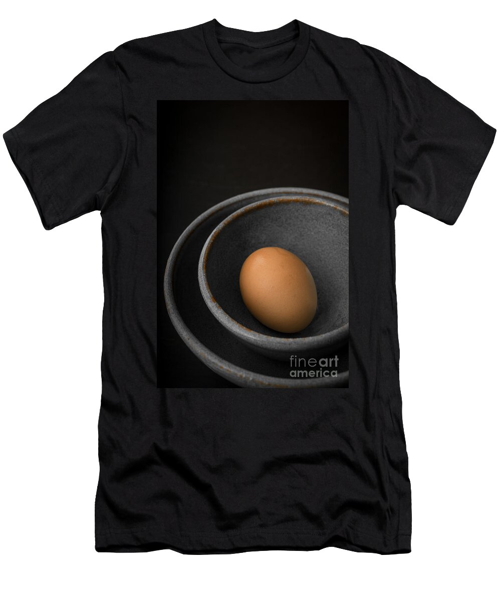 Food T-Shirt featuring the photograph Nested by Edward Fielding