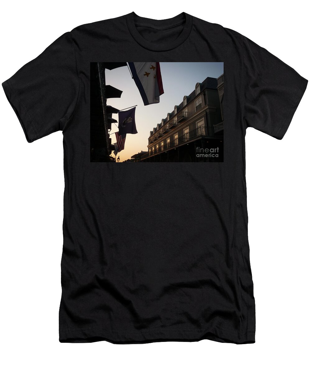 New Orleans T-Shirt featuring the photograph Evening in New Orleans by Valerie Reeves