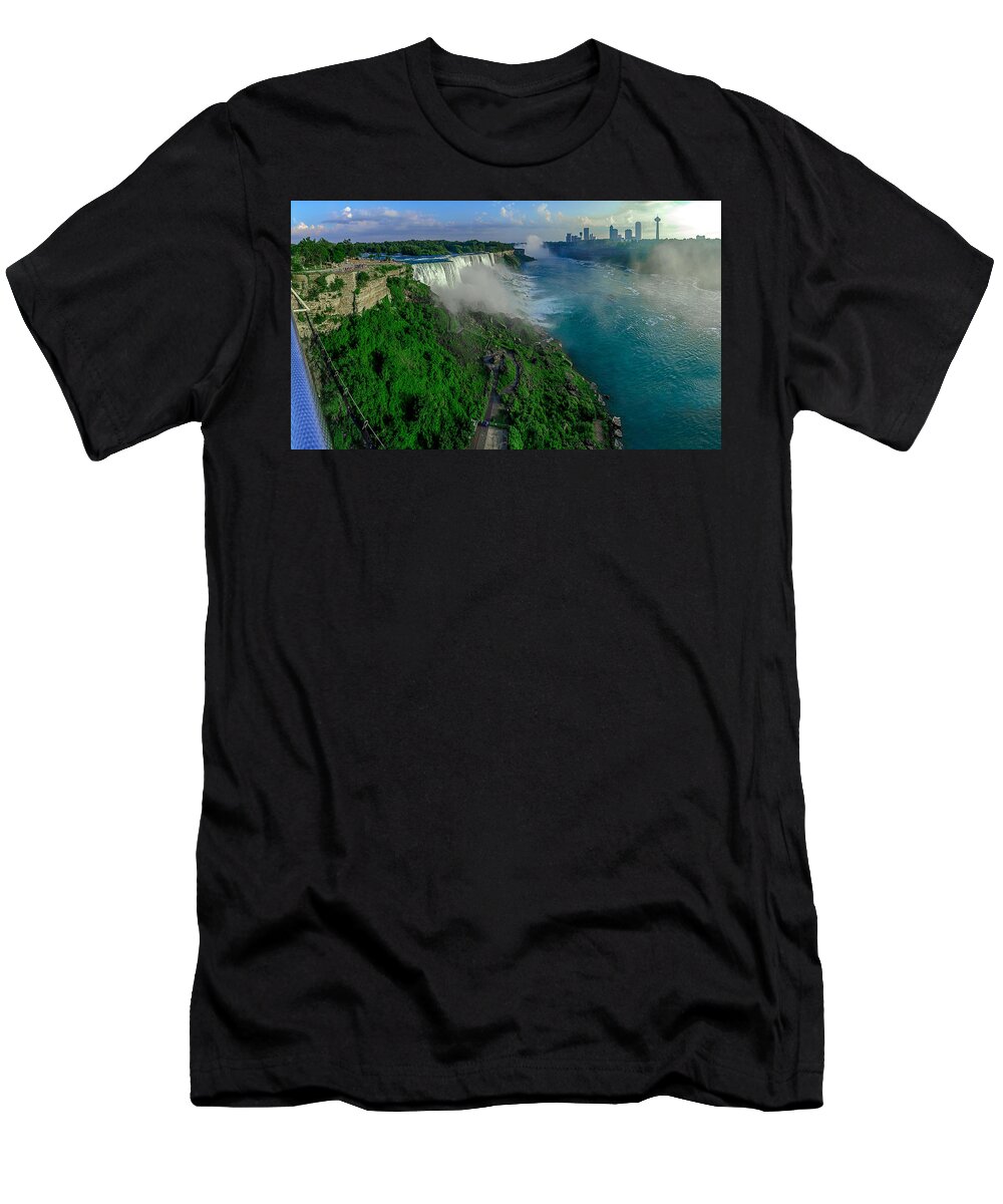 Niagara Falls T-Shirt featuring the photograph Niagara Falls by Rick Bartrand