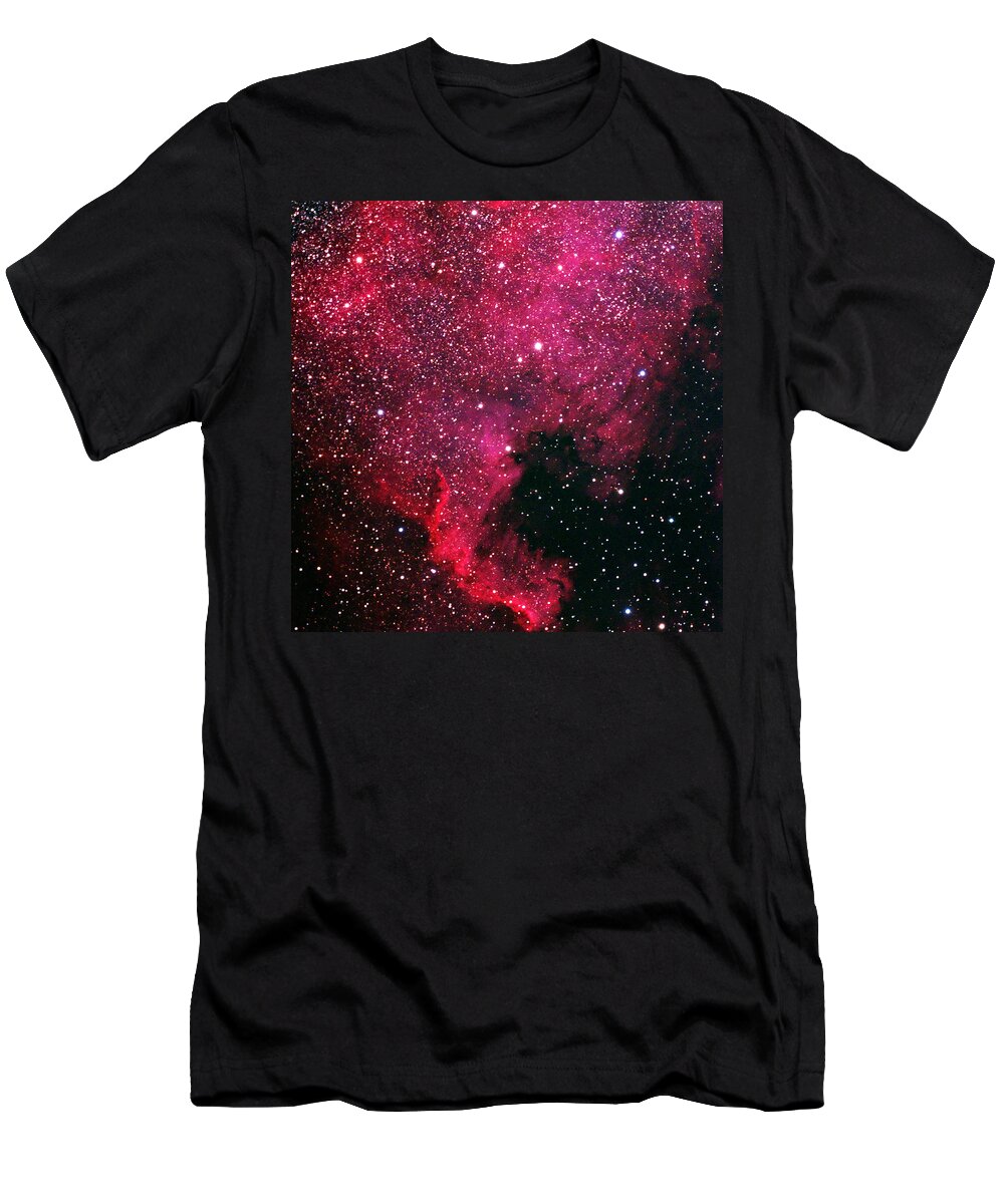 North American Nebula T-Shirt featuring the photograph North American Nebula by Alan Vance Ley
