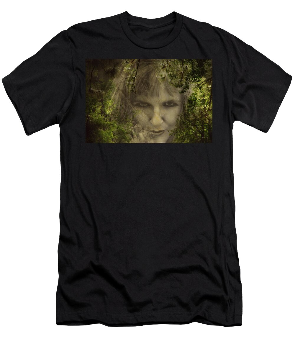Woman T-Shirt featuring the photograph Not Nice To Fool Mother Nature by Donna Blackhall