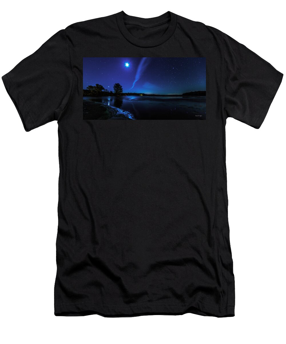 Fair T-Shirt featuring the photograph October Moon by Everet Regal