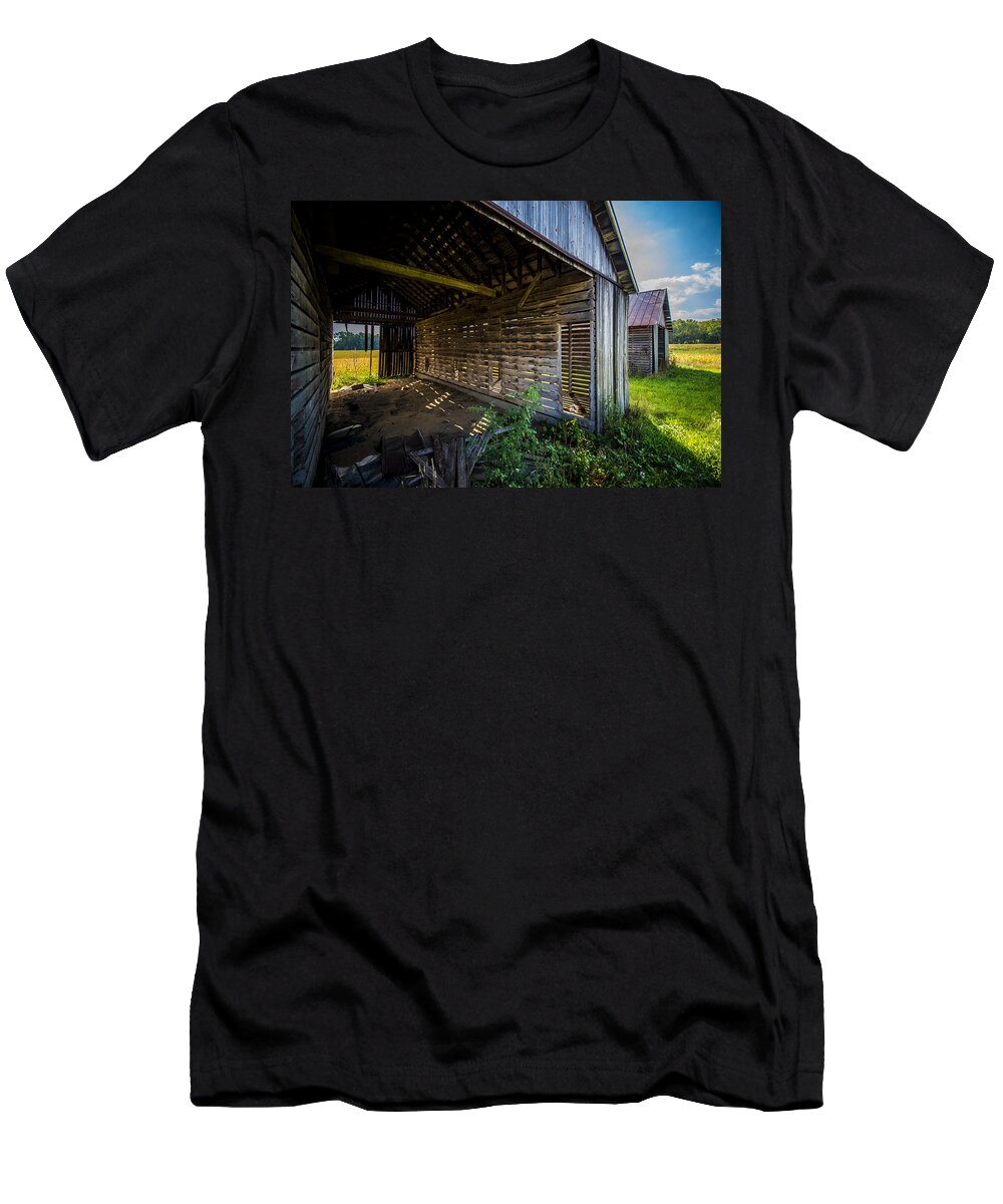 Old Barn T-Shirt featuring the photograph Old Barn by Kevin Cable