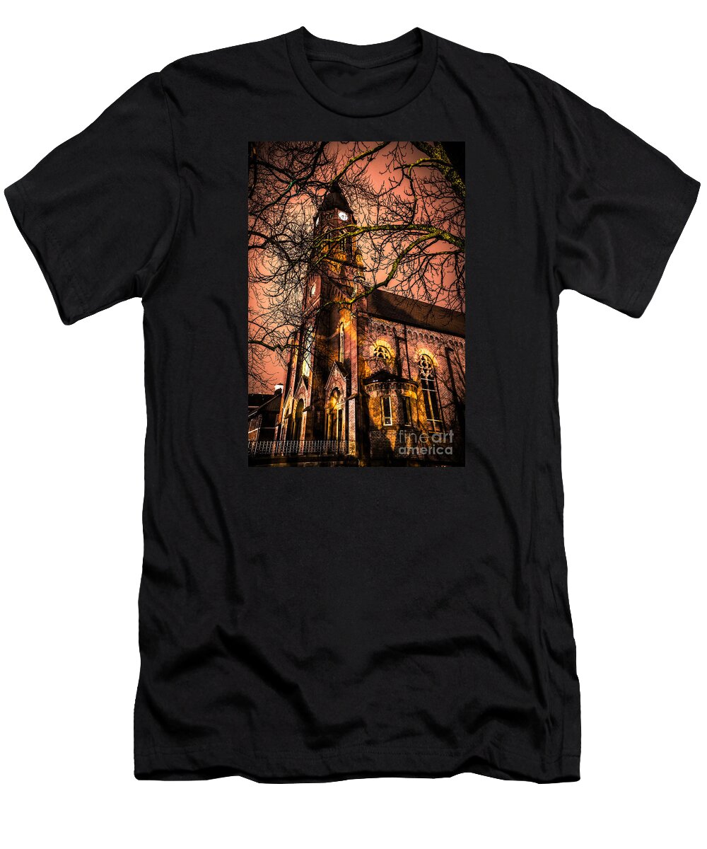Building T-Shirt featuring the photograph Old Church by Michael Arend