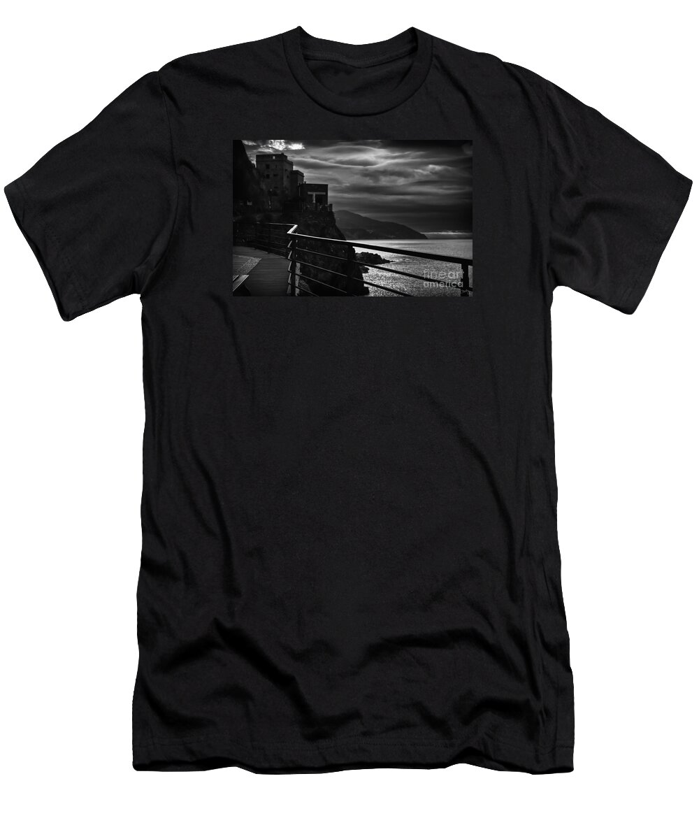 Cinque Terre T-Shirt featuring the photograph Old Monterosso by Prints of Italy