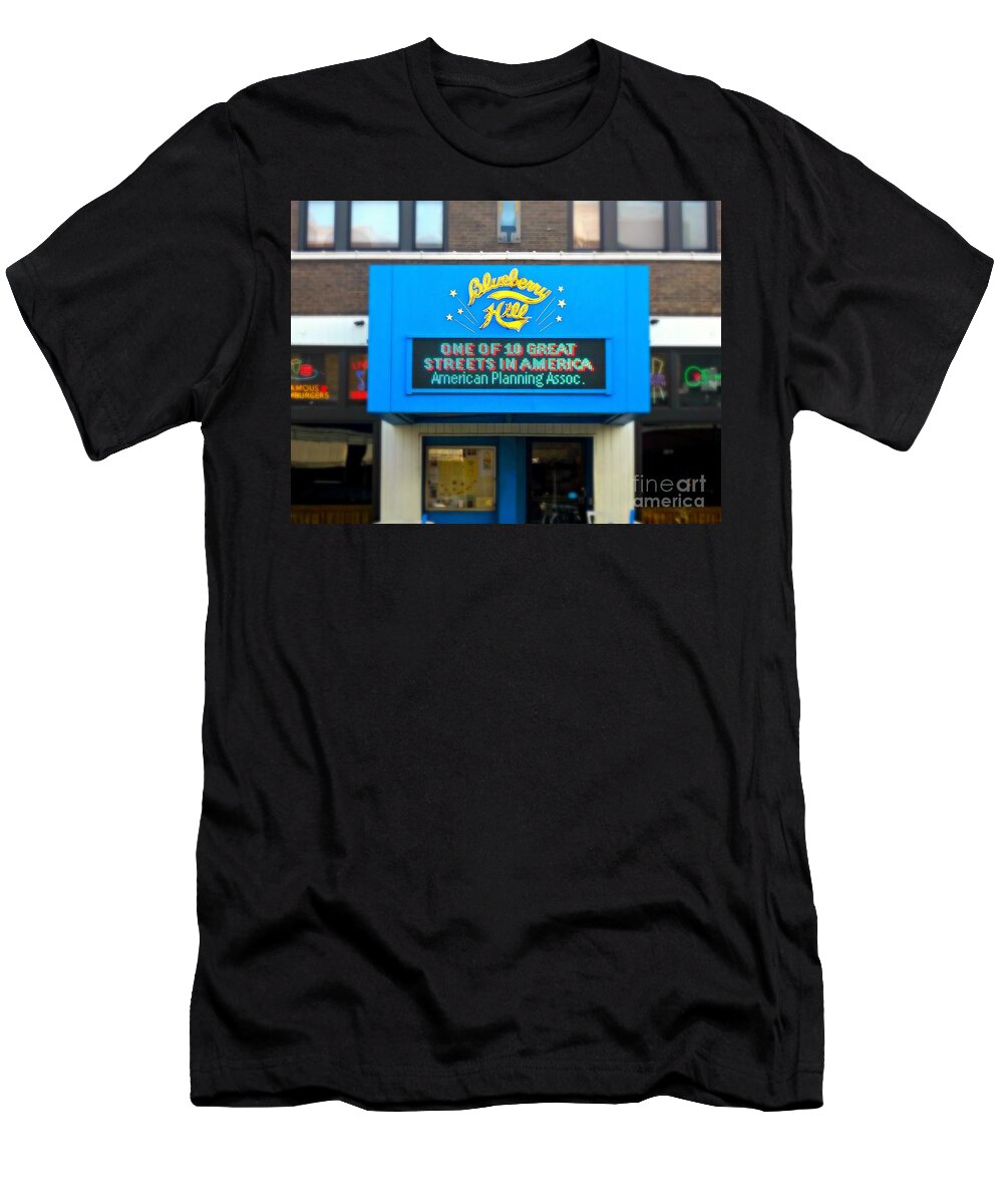  T-Shirt featuring the photograph One of Ten Great Streets in America by Kelly Awad