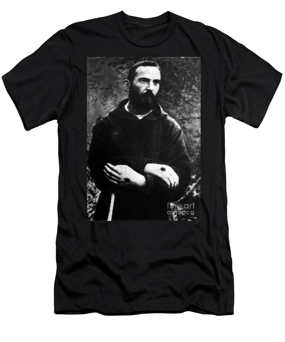 Prayer T-Shirt featuring the photograph Padre by Archangelus Gallery