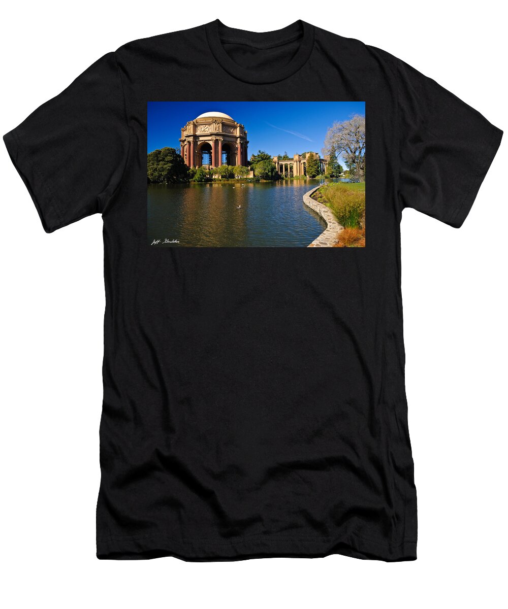 Architecture T-Shirt featuring the photograph Palace of Fine Arts by Jeff Goulden