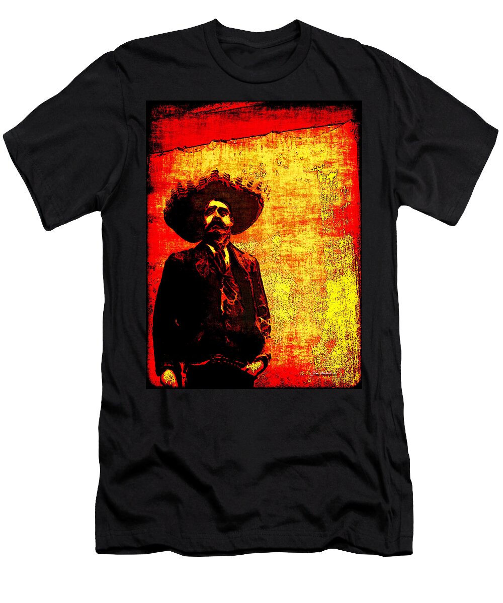 avis Pelmel Ambitiøs Pancho Villa T-Shirt by Joan Minchak - Pixels