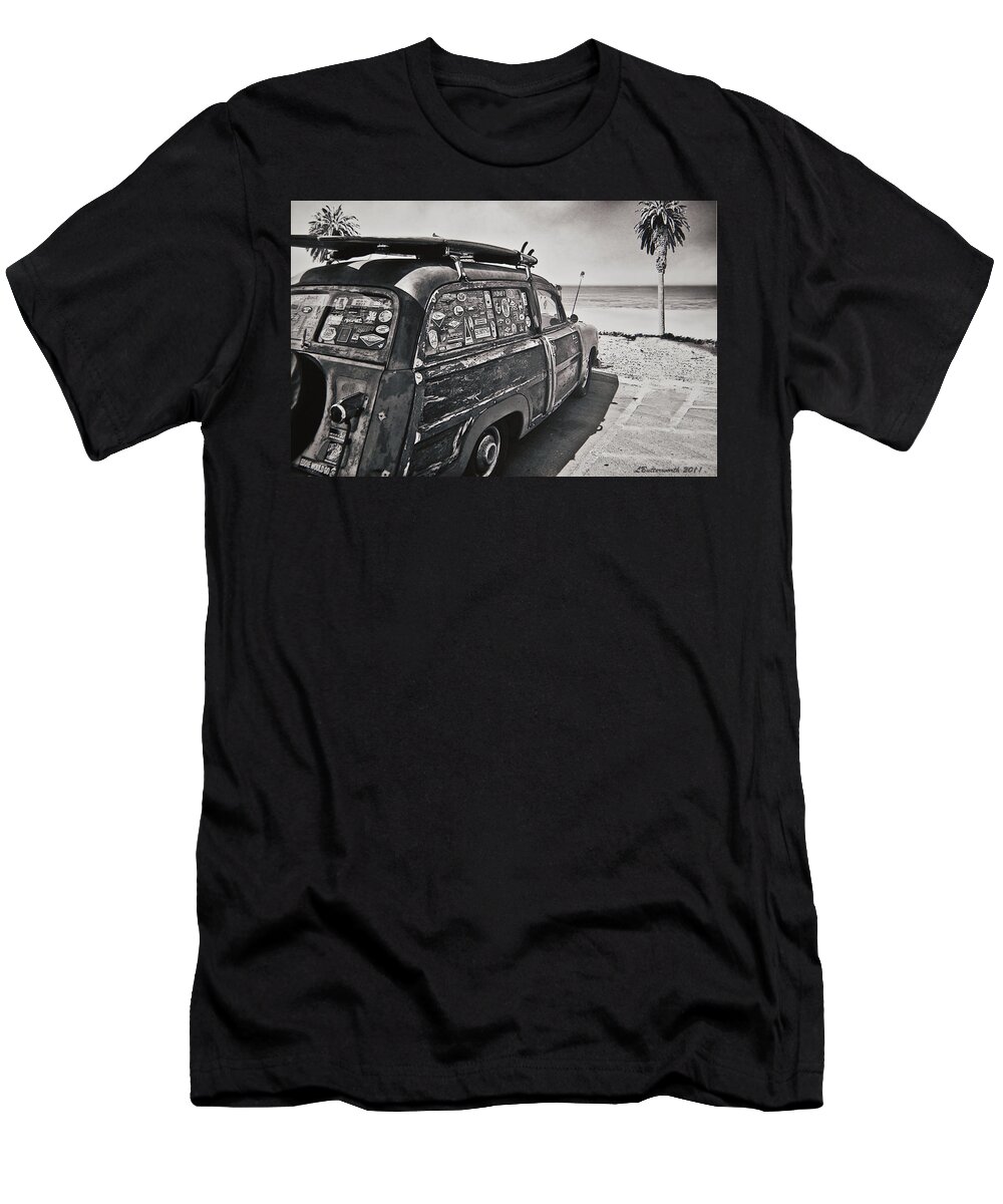 Transportation T-Shirt featuring the photograph Paradise Beach by Larry Butterworth