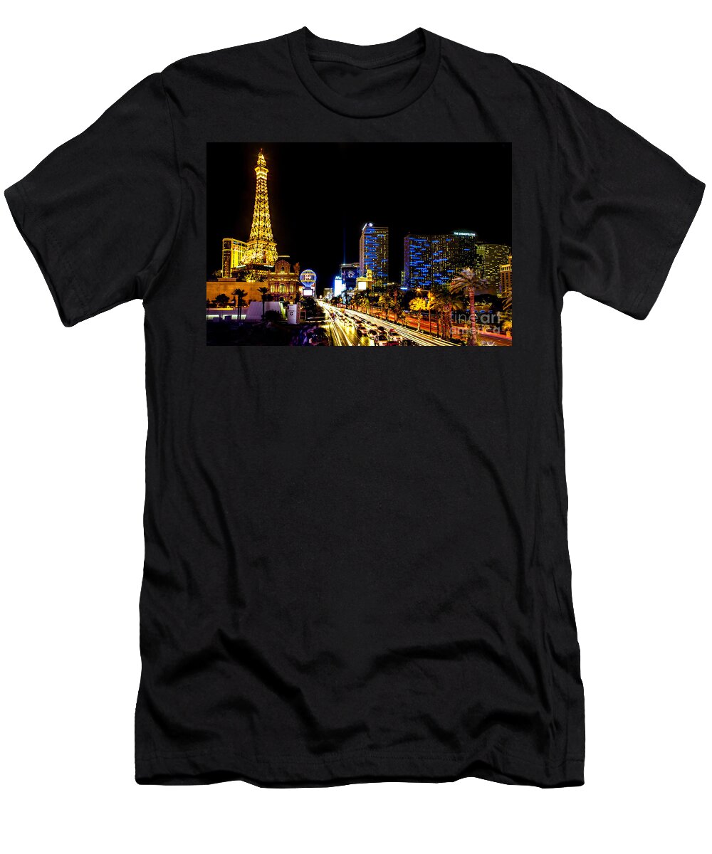Las Vegas T-Shirt featuring the photograph Welcome to Vegas by Az Jackson