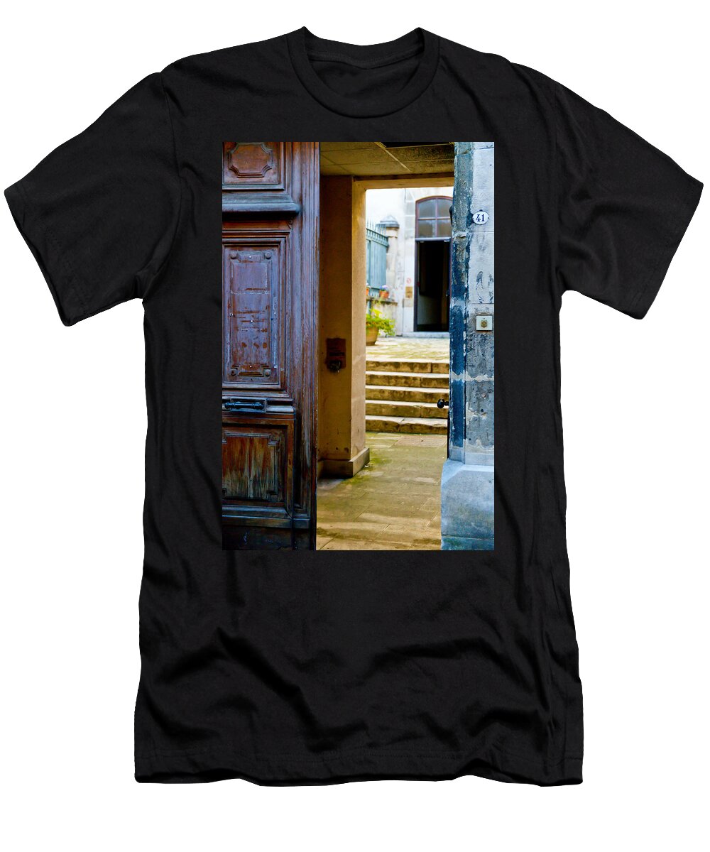 France T-Shirt featuring the photograph Passages by Kent Nancollas