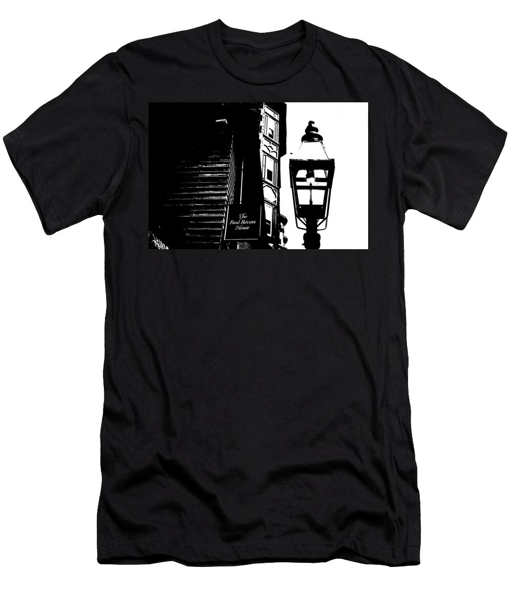 Paul Revere House T-Shirt featuring the photograph Paul Revere by Norma Brock