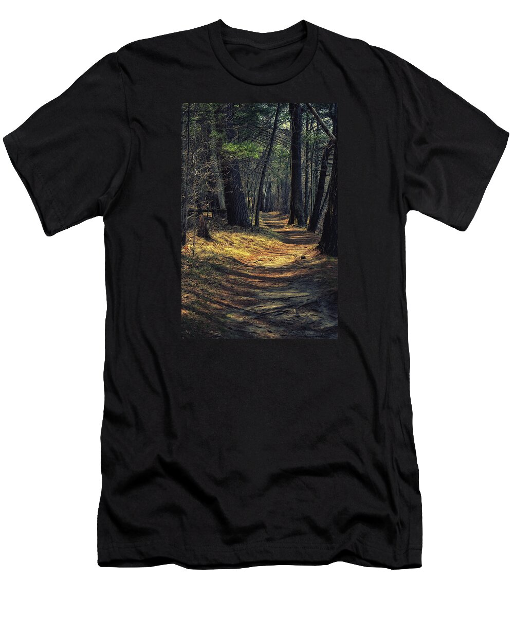 Path T-Shirt featuring the photograph Peaceful Path by Tricia Marchlik