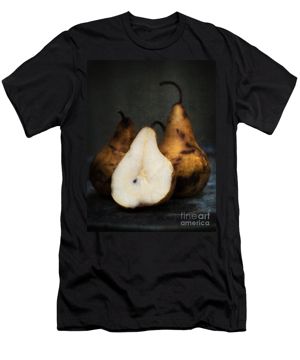 Fruit T-Shirt featuring the photograph Pear Still life by Edward Fielding