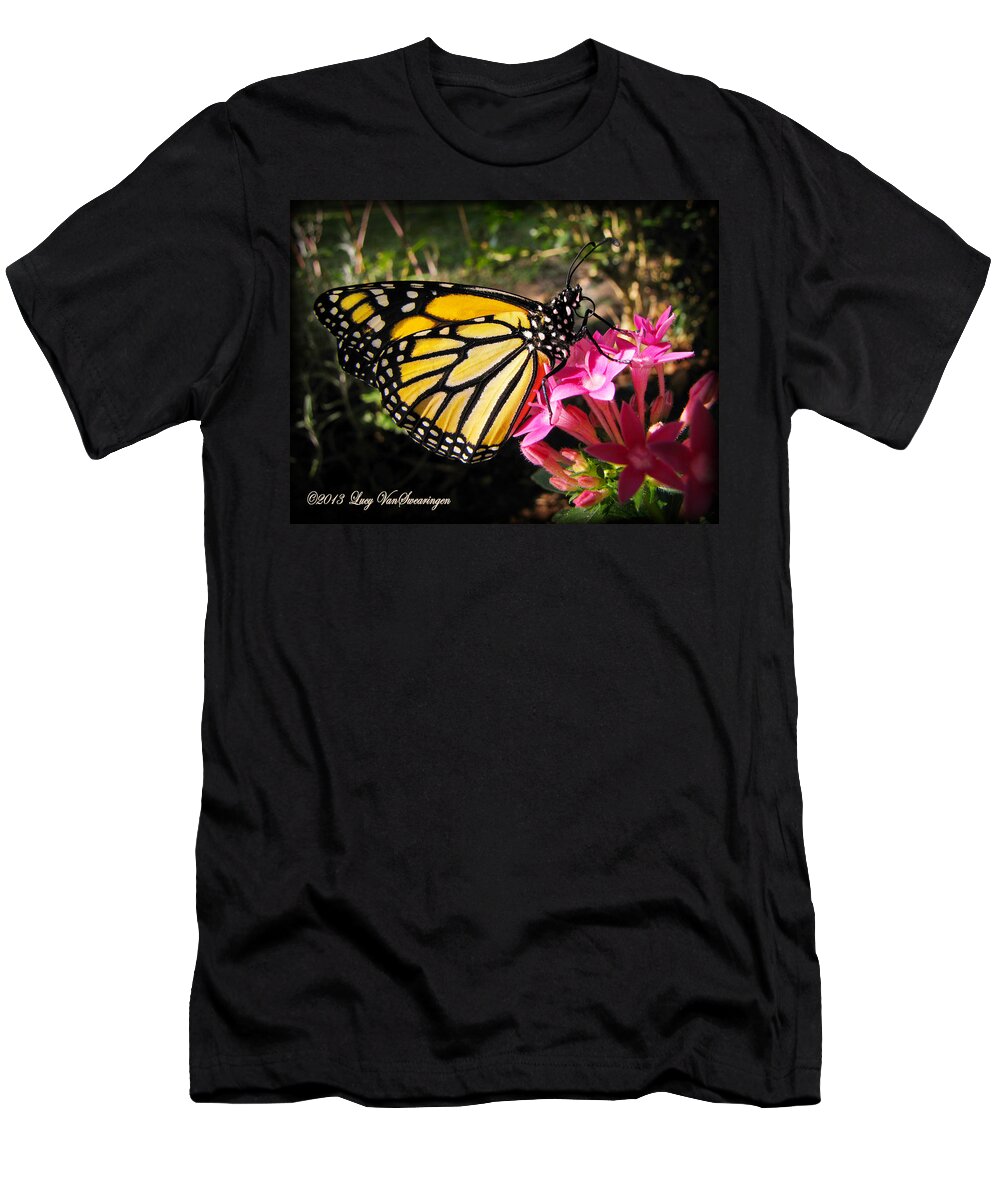 Monarch T-Shirt featuring the photograph Perfect Penta by Lucy VanSwearingen