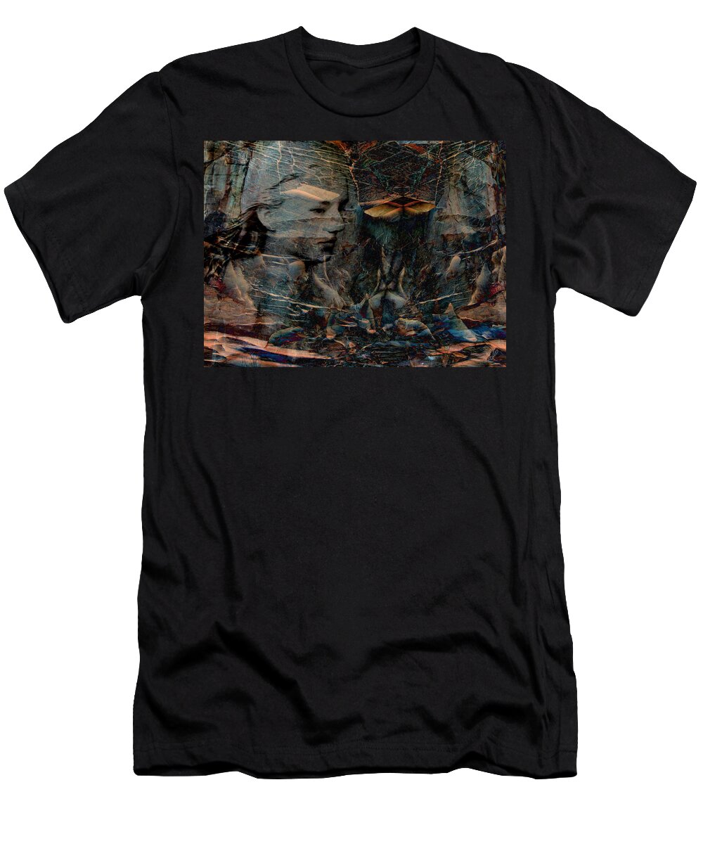 Stone T-Shirt featuring the photograph Persephone Waits For Spring by Stephanie Grant