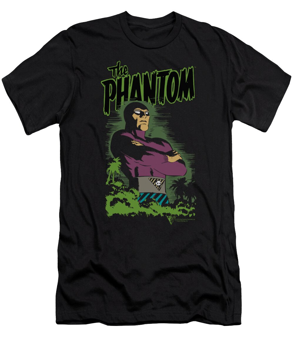  T-Shirt featuring the digital art Phantom - Jungle Protector by Brand A