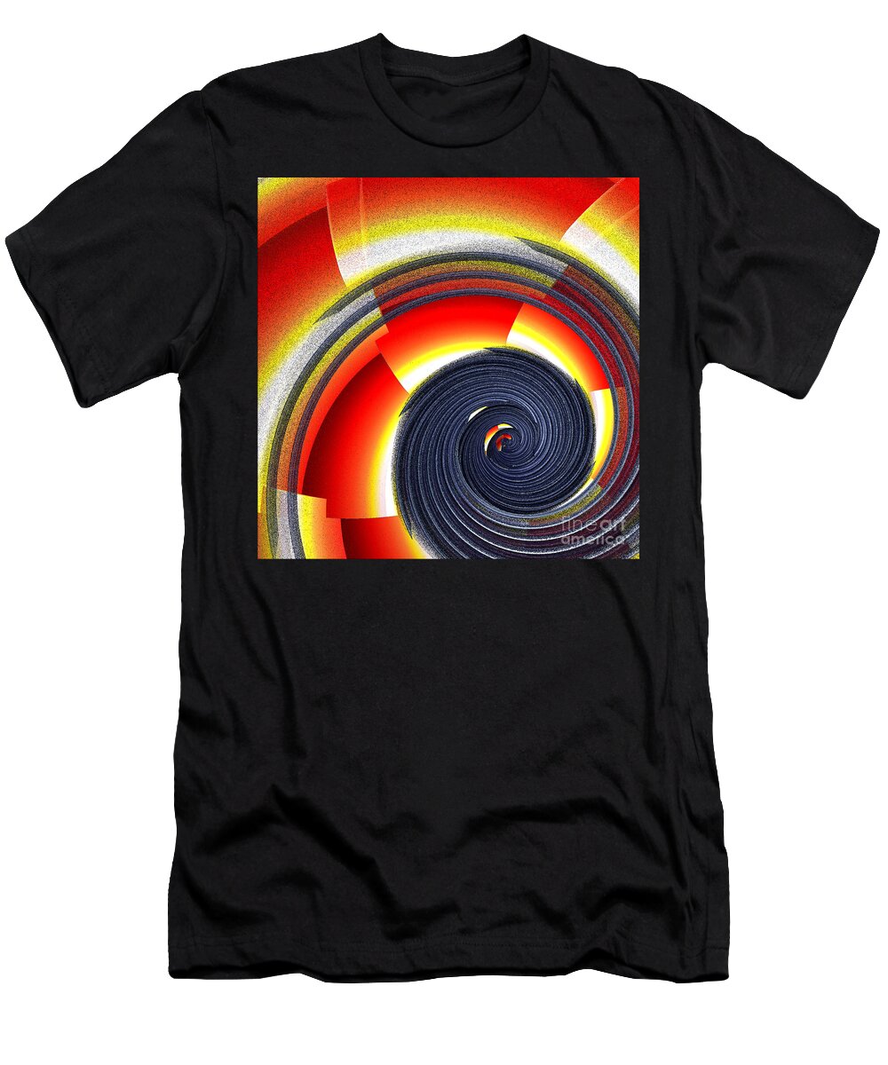 First Star Art T-Shirt featuring the digital art Phoenix Eye by jammer by First Star Art