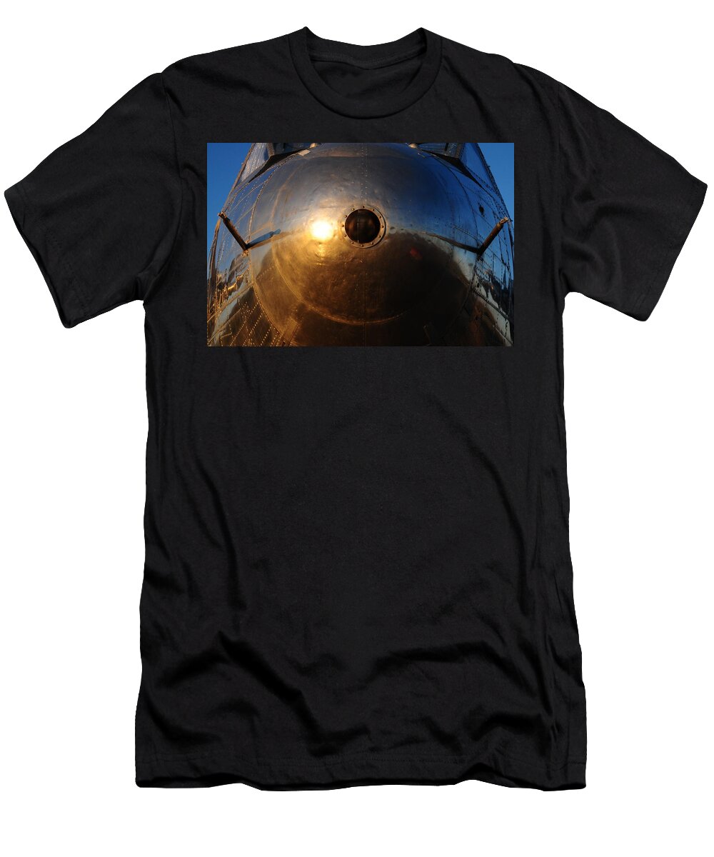 Aeroplane Nose Phoenix Plane T-Shirt featuring the photograph Phoenix nose by Susie Rieple