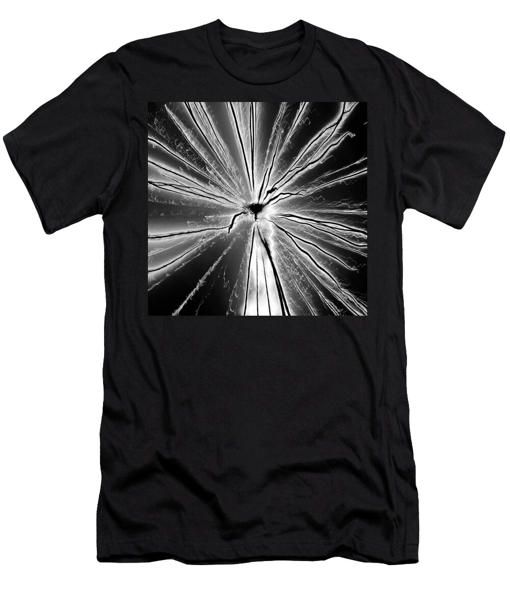 Photography Experiment T-Shirt featuring the photograph Photo experment 1 by David Lee Thompson