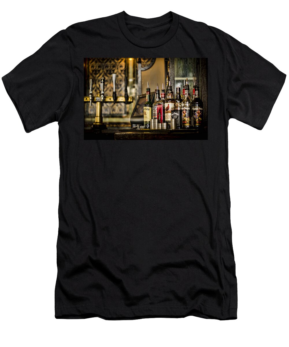 Alcohol T-Shirt featuring the photograph Pick Your Poison by Heather Applegate
