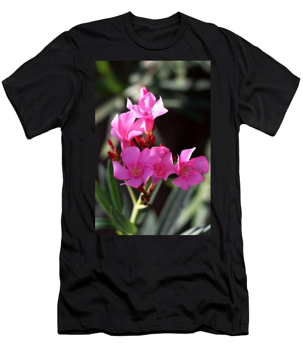 Pink T-Shirt featuring the photograph Pink Flower by Ramabhadran Thirupattur