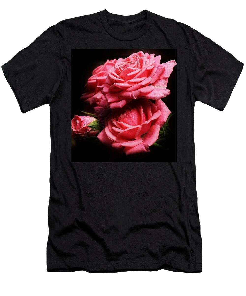 Flora T-Shirt featuring the photograph Pink Pleasure by Bruce Bley
