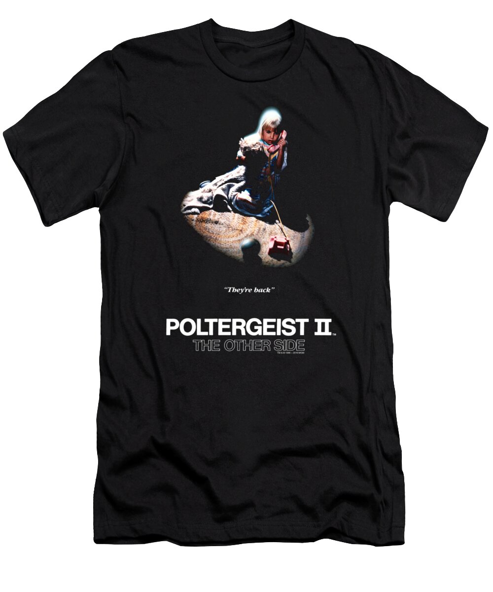  T-Shirt featuring the digital art Poltergeist II - Poster by Brand A